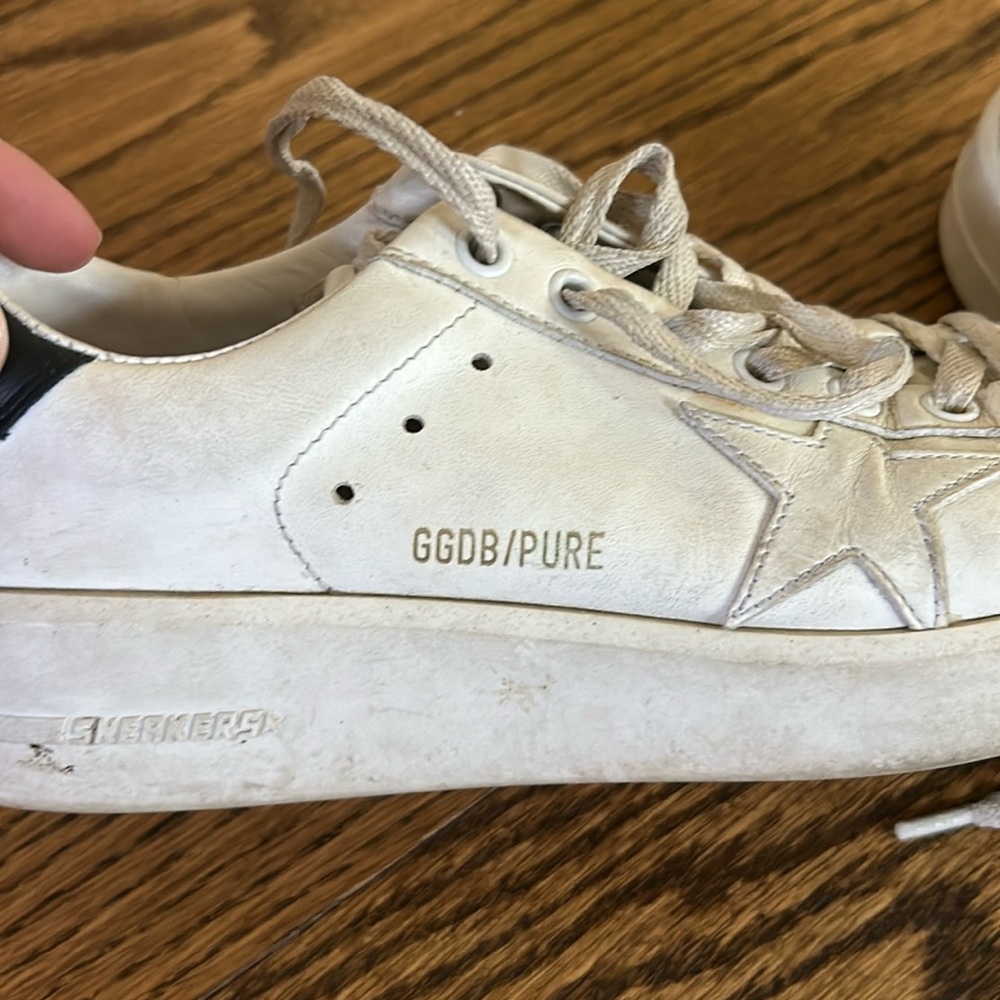 Golden goose platform sneakers